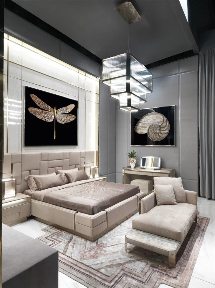 Velvet Luxury Bed